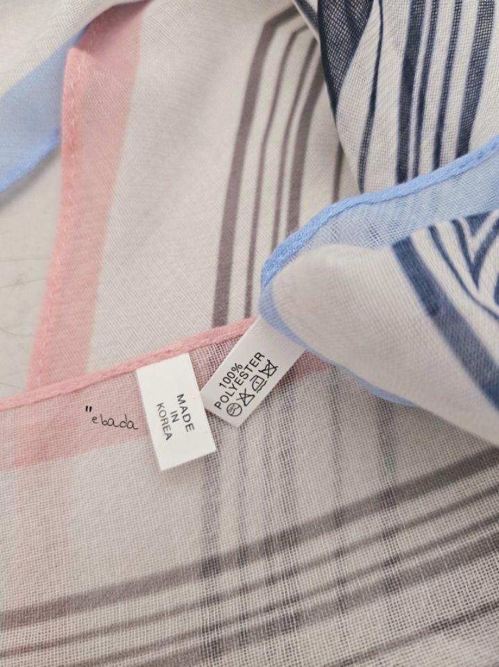 EBADA韓國直郵女裝新品推薦人氣26春夏熱賣時尚休閑圍巾披肩EBADA圍巾/披肩