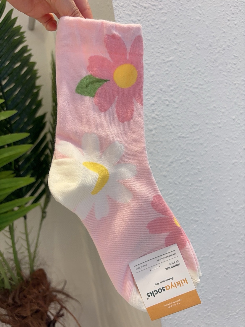 CACTUS-Q韓國東大門直郵女裝新品26春夏人氣職業時尚襪子CACTUS十雙起/可混搭襪子圖色3