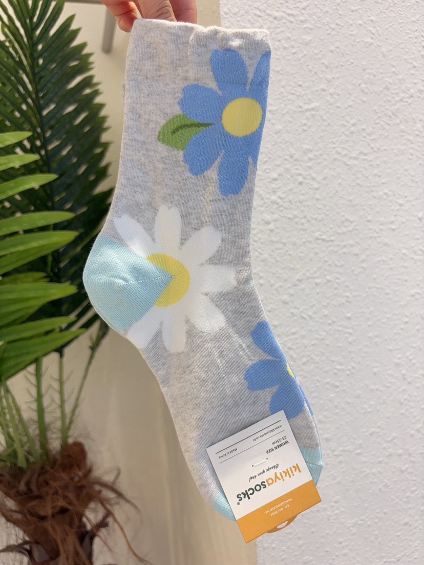 CACTUS-Q韓國東大門直郵女裝新品26春夏人氣職業時尚襪子CACTUS十雙起/可混搭襪子圖色4