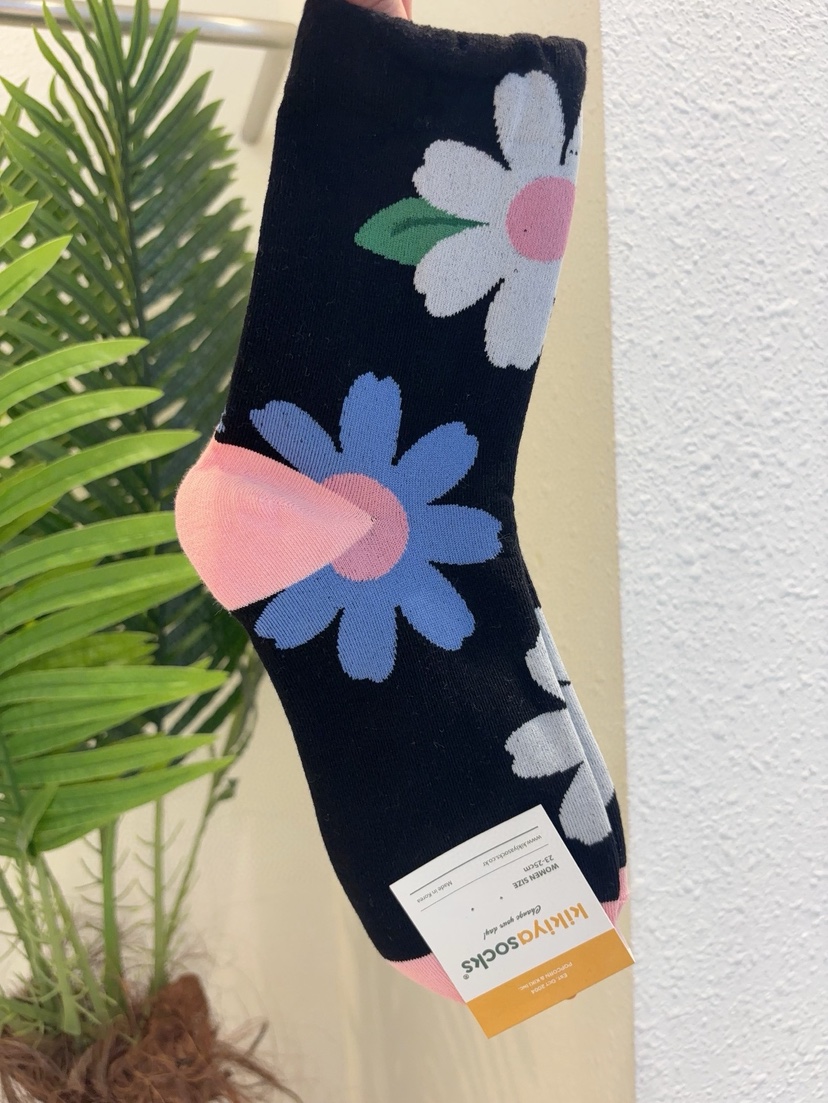 CACTUS-Q韓國東大門直郵女裝新品26春夏人氣職業時尚襪子CACTUS十雙起/可混搭襪子圖色5