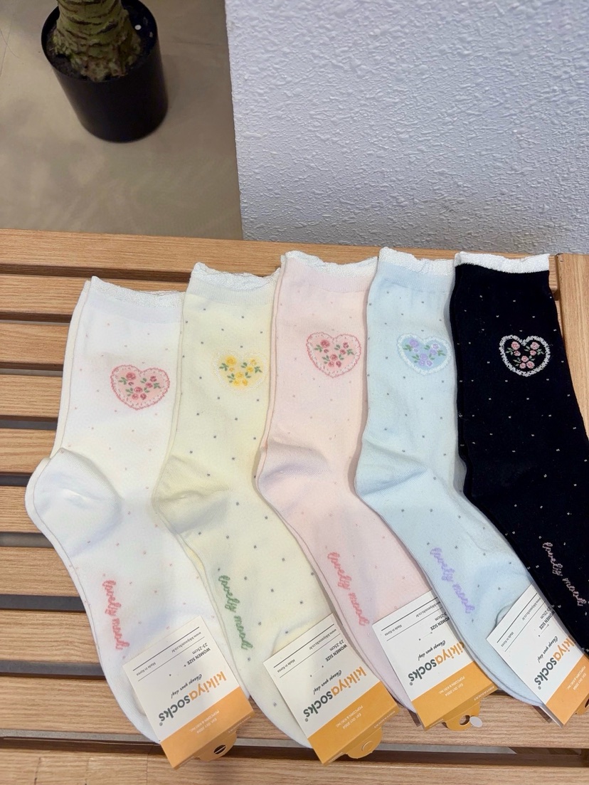 CACTUS-Q韓國東大門代購女裝新品人氣時尚26春夏職業襪子CACTUS十雙起/可混搭襪子