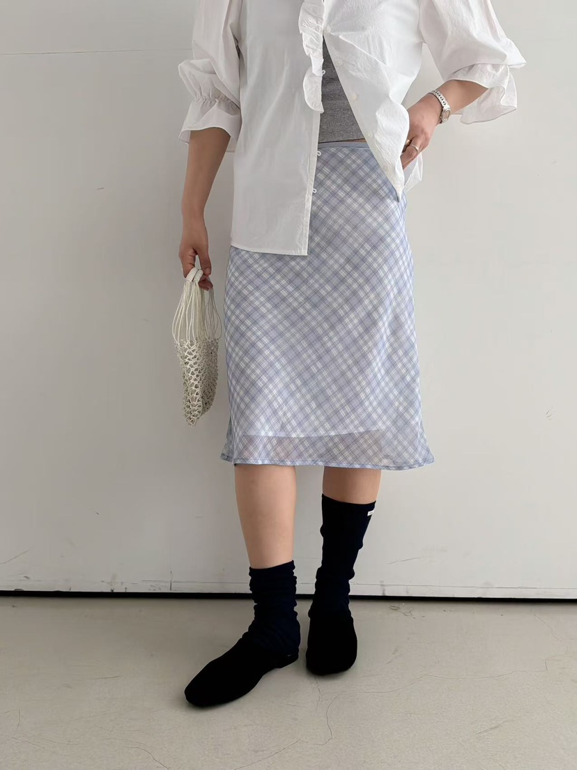 OLI SEOUL韓國東大門代購女士新品人氣休閑半身裙中短裙OLI SEOUL半身裙/中短裙