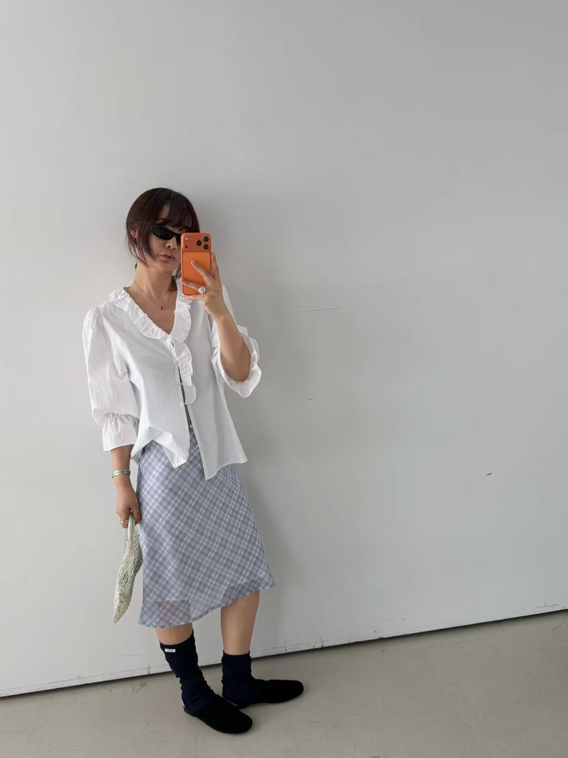 OLI SEOUL韓國東大門代購女士新品人氣休閑半身裙中短裙OLI SEOUL半身裙/中短裙