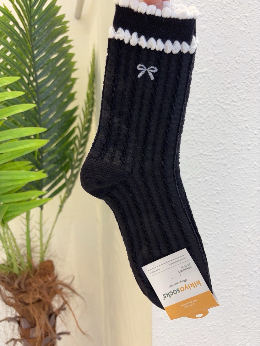 CACTUS-Q韓國代購女士新品休閑人氣推薦職業時尚26春夏襪子CACTUS十雙起/可混搭襪子圖色2