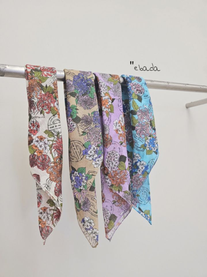 EBADA韓國東大門直郵女士新款26春夏人氣職業推薦圍巾披肩棉EBADA圍巾/披肩