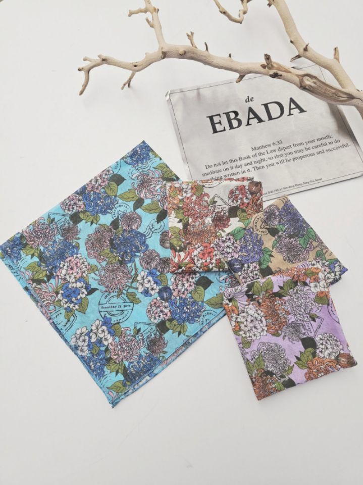 EBADA韓國東大門直郵女士新款26春夏人氣職業推薦圍巾披肩棉EBADA圍巾/披肩