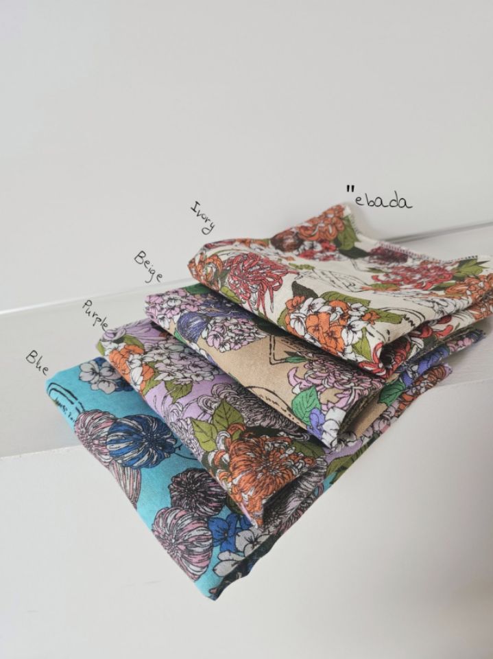 EBADA韓國東大門直郵女士新款26春夏人氣職業推薦圍巾披肩棉EBADA圍巾/披肩