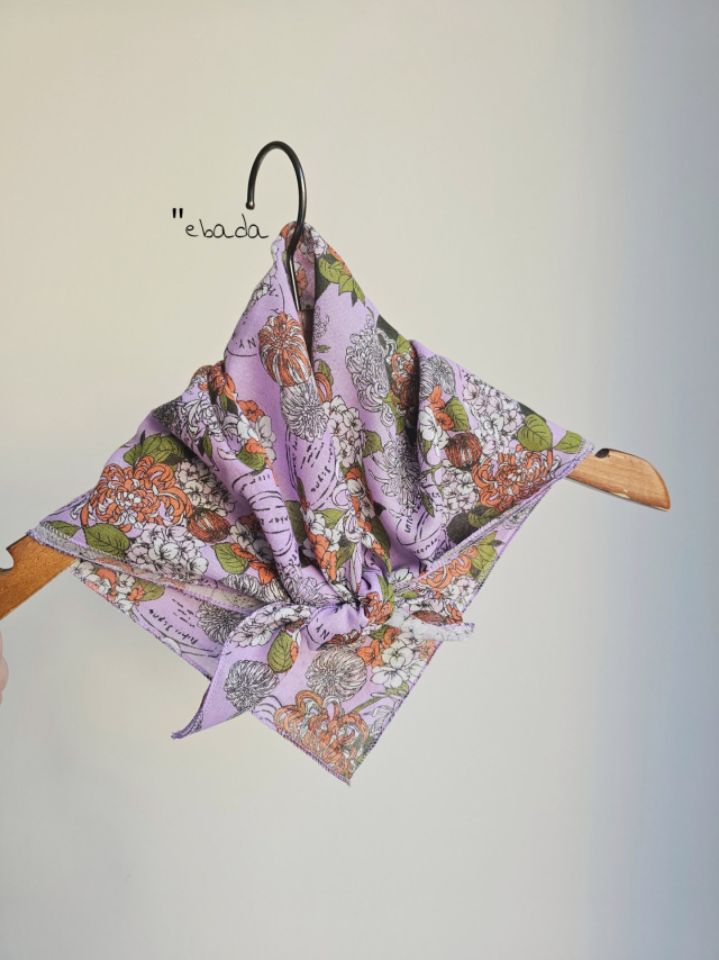 EBADA韓國東大門直郵女士新款26春夏人氣職業推薦圍巾披肩棉EBADA圍巾/披肩圖色2