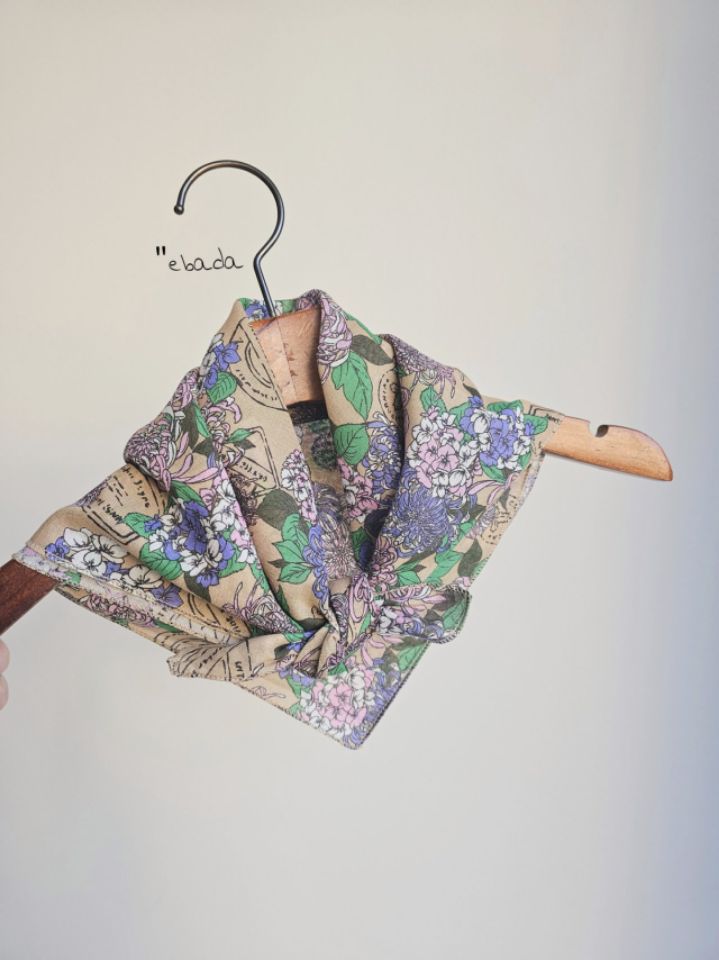 EBADA韓國東大門直郵女士新款26春夏人氣職業推薦圍巾披肩棉EBADA圍巾/披肩圖色4