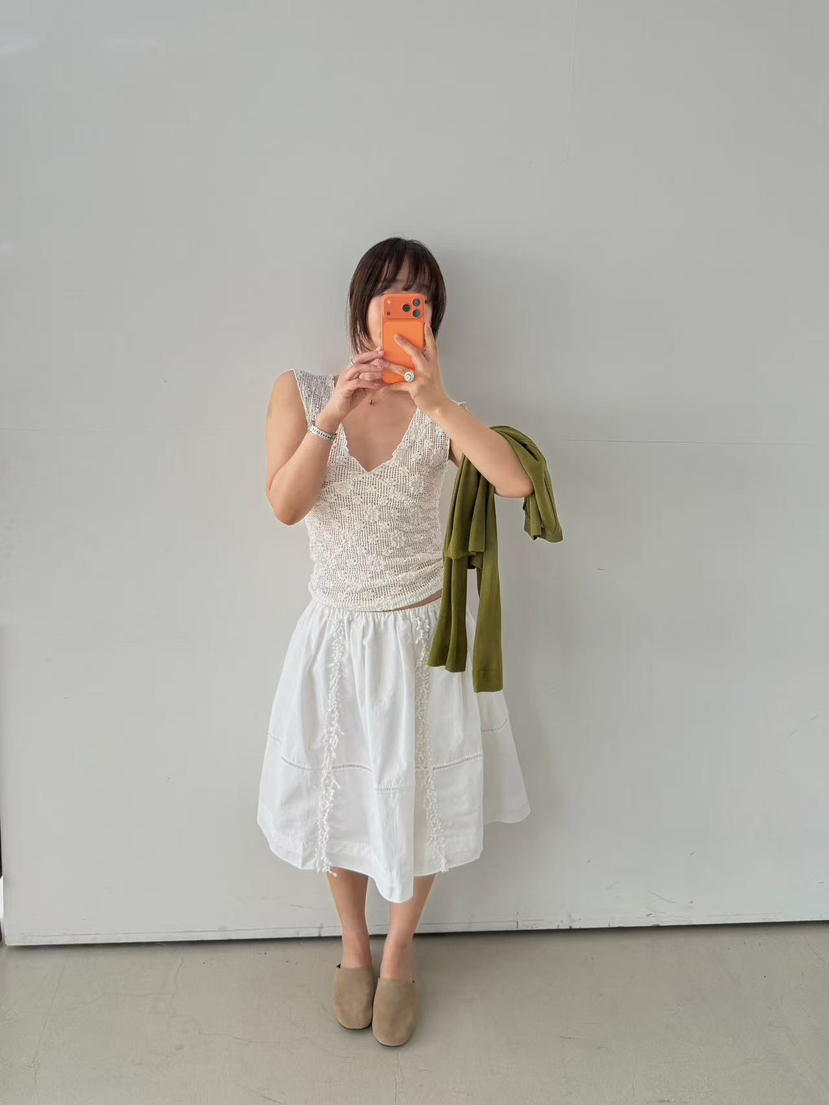 OLI SEOUL韓國直郵女士新品時尚熱賣26春夏人氣吊帶背心OLI SEOUL吊帶/背心