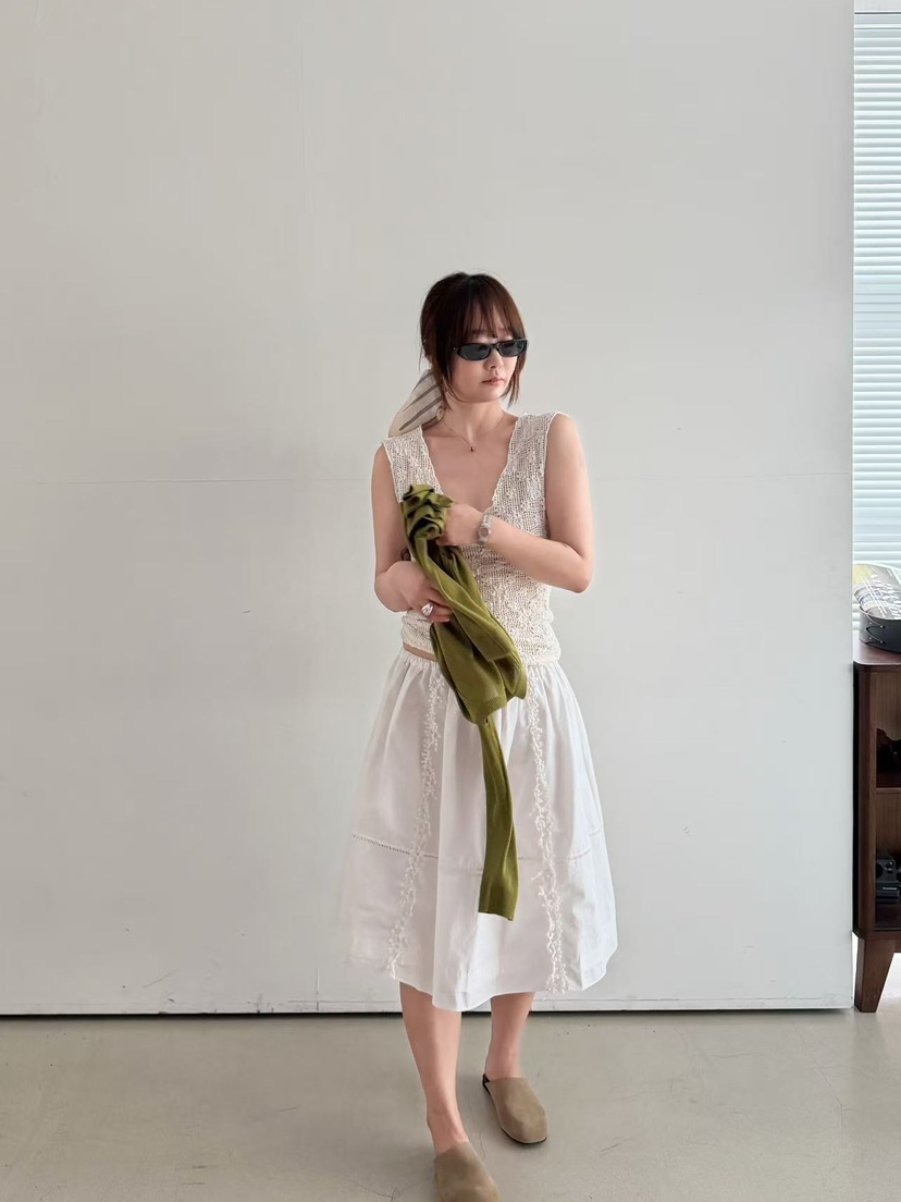 OLI SEOUL韓國直郵女士新品時尚熱賣26春夏人氣吊帶背心OLI SEOUL吊帶/背心