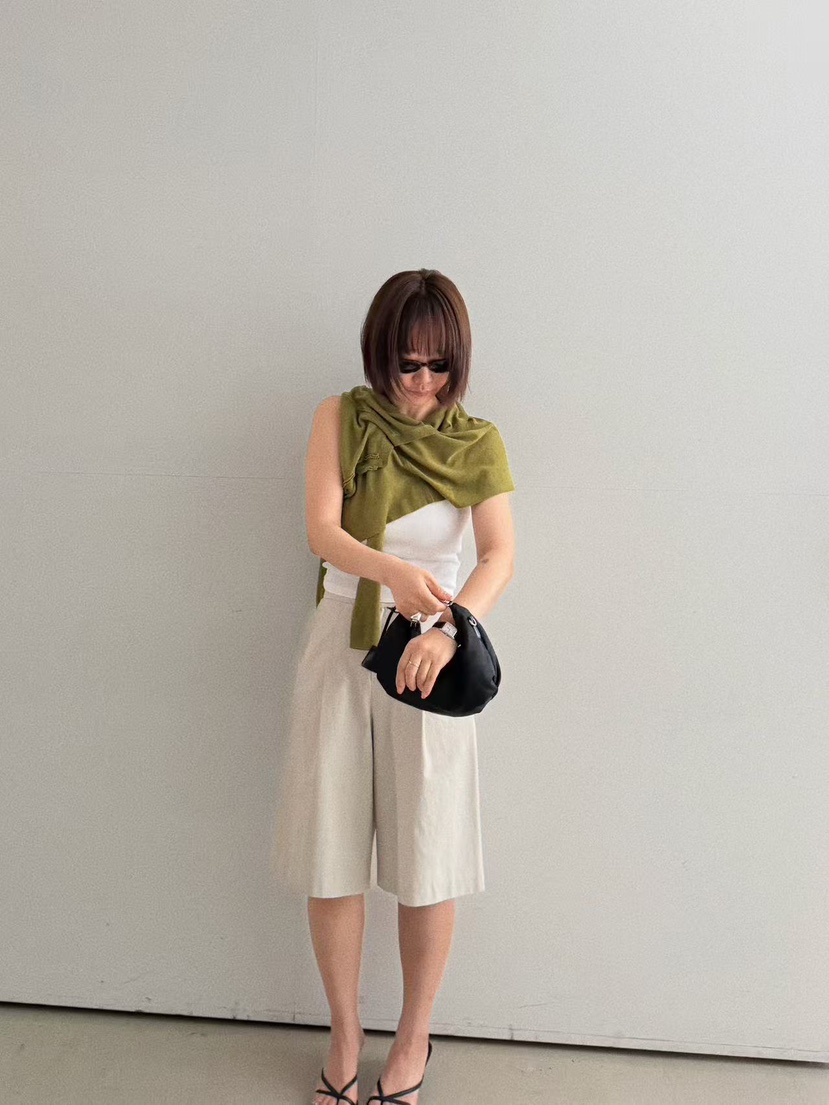 OLI SEOUL韓國東大門代購女士新品時尚人氣針織衫亞麻開衫OLI SEOUL針織衫