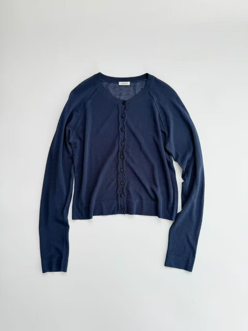 OLI SEOUL韓國東大門代購女士新品時尚人氣針織衫亞麻開衫OLI SEOUL針織衫圖色4