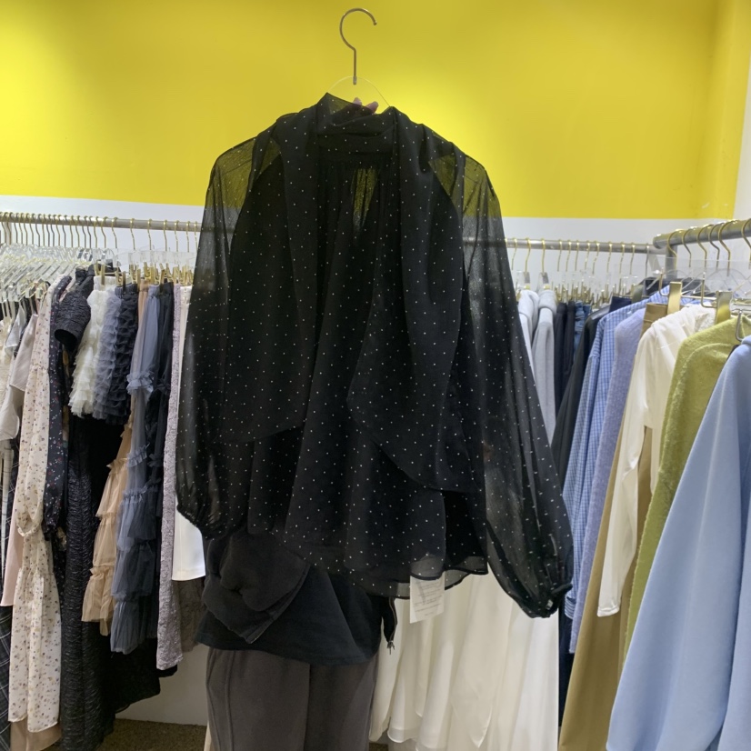 LE MASTERPLACE韓國東大門代購女裝新品推薦襯衫蕾絲衫圍巾Le masterpiece襯衫/蕾絲衫