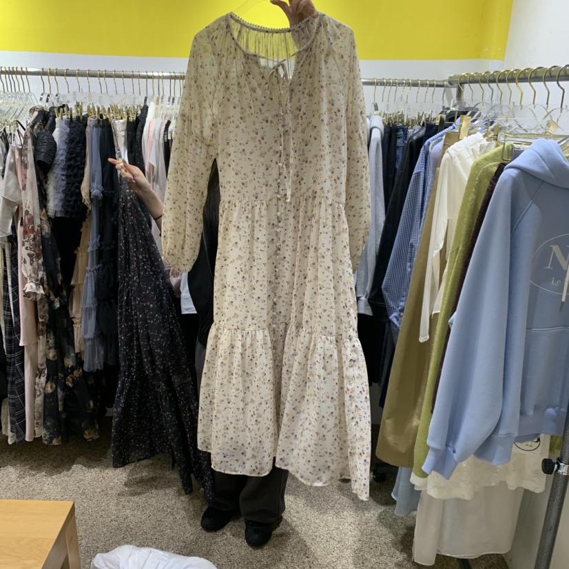 LE MASTERPLACE韓國東大門直郵女士新品職業推薦休閑連衣裙Le masterpiece連衣裙圖色1