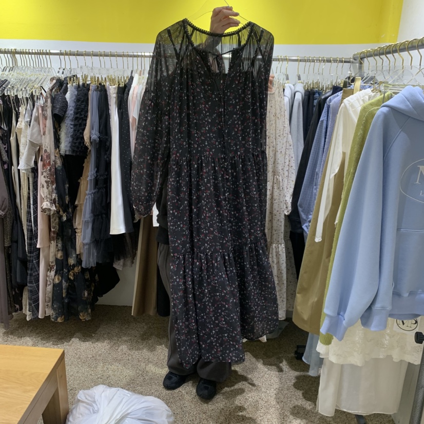 LE MASTERPLACE韓國東大門直郵女士新品職業推薦休閑連衣裙Le masterpiece連衣裙圖色2