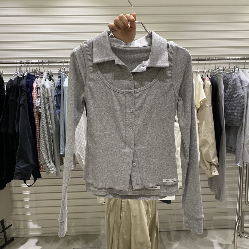 BRICKLANE韓國直郵實拍女裝新款26春夏時尚職業套裝兩件套BRICKLANE套裝圖色1