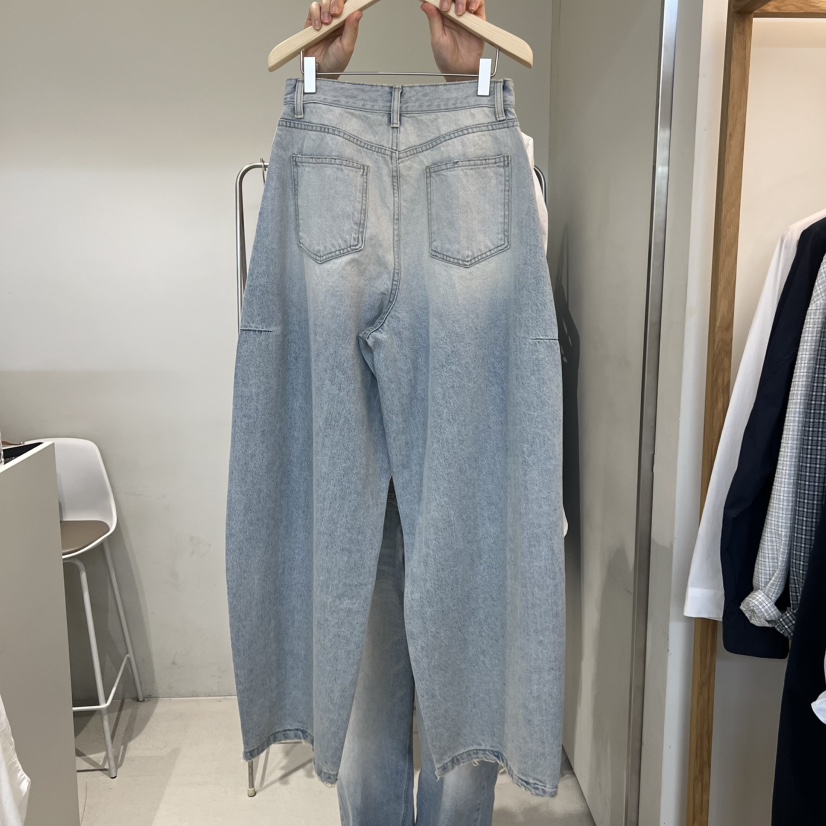 OUTRENE韓國代購女裝新品休閑時尚26春夏人氣熱賣推薦牛仔褲OUTRENE牛仔褲