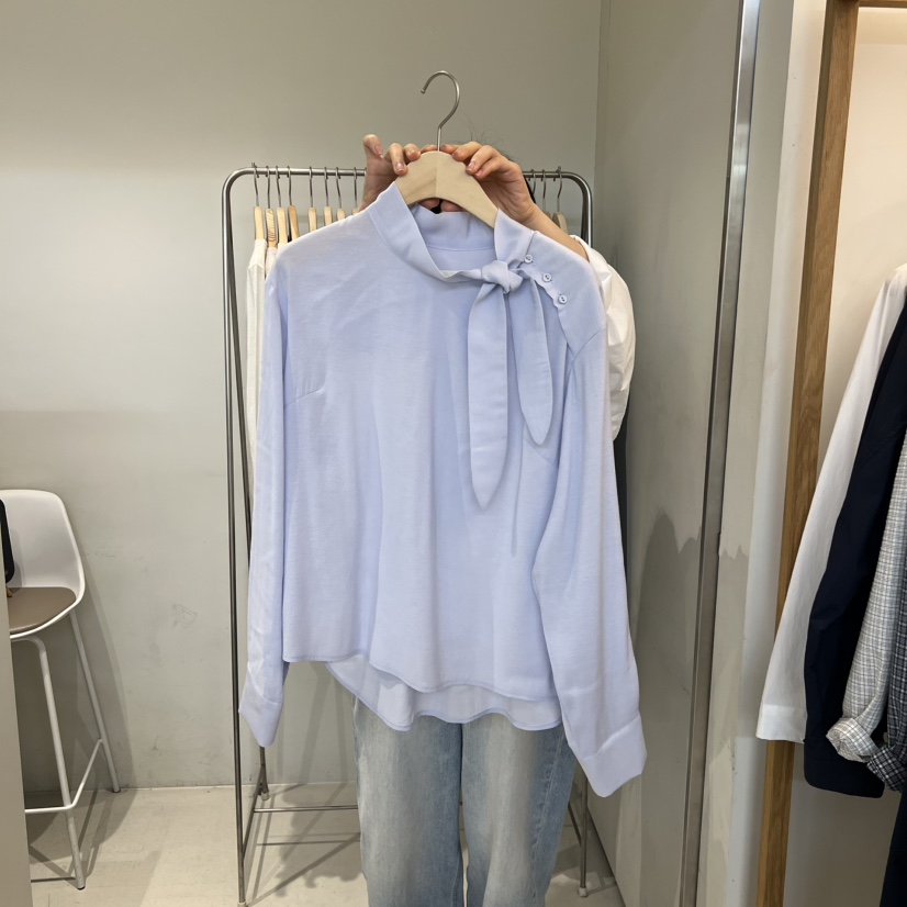 OUTRENE韓國直郵女士新品時尚26春夏職業熱賣人氣襯衫蕾絲衫OUTRENE襯衫/蕾絲衫圖色1