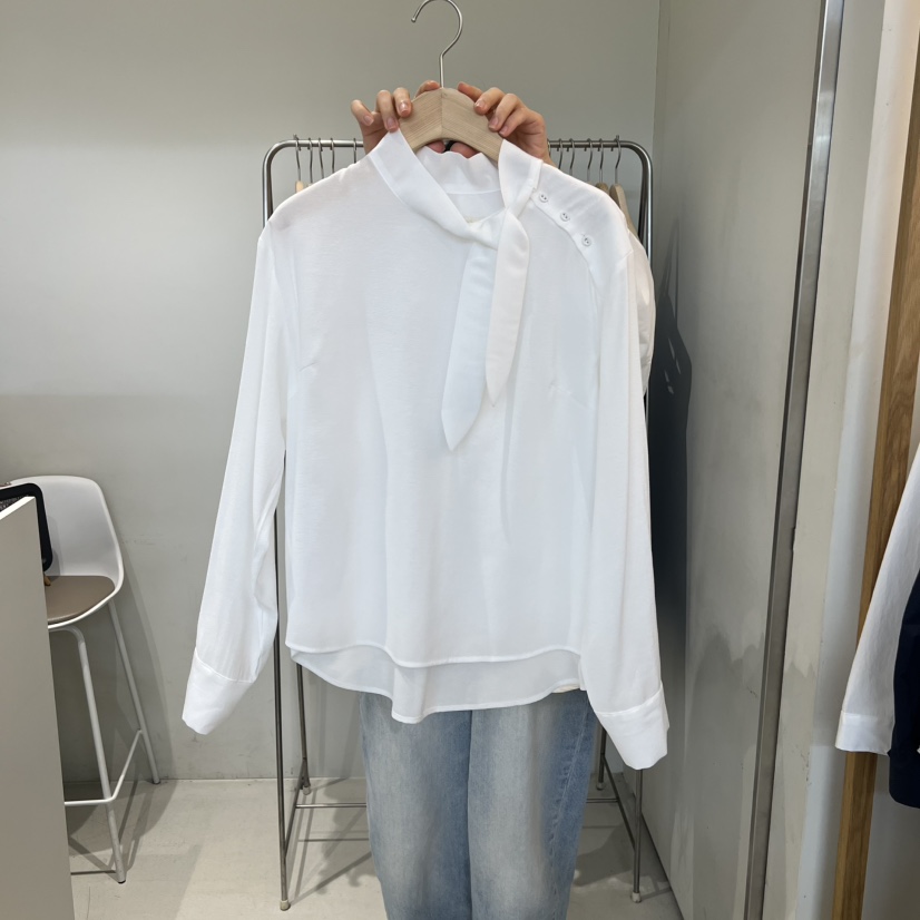 OUTRENE韓國直郵女士新品時尚26春夏職業熱賣人氣襯衫蕾絲衫OUTRENE襯衫/蕾絲衫圖色2