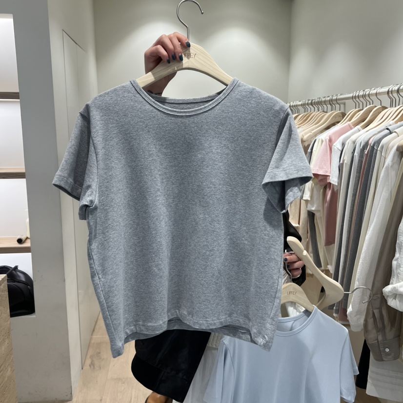 LIFFEY韓國代購女裝新品26春夏推薦人氣時尚職業休閑熱賣T恤LIFFEYT恤圖色5