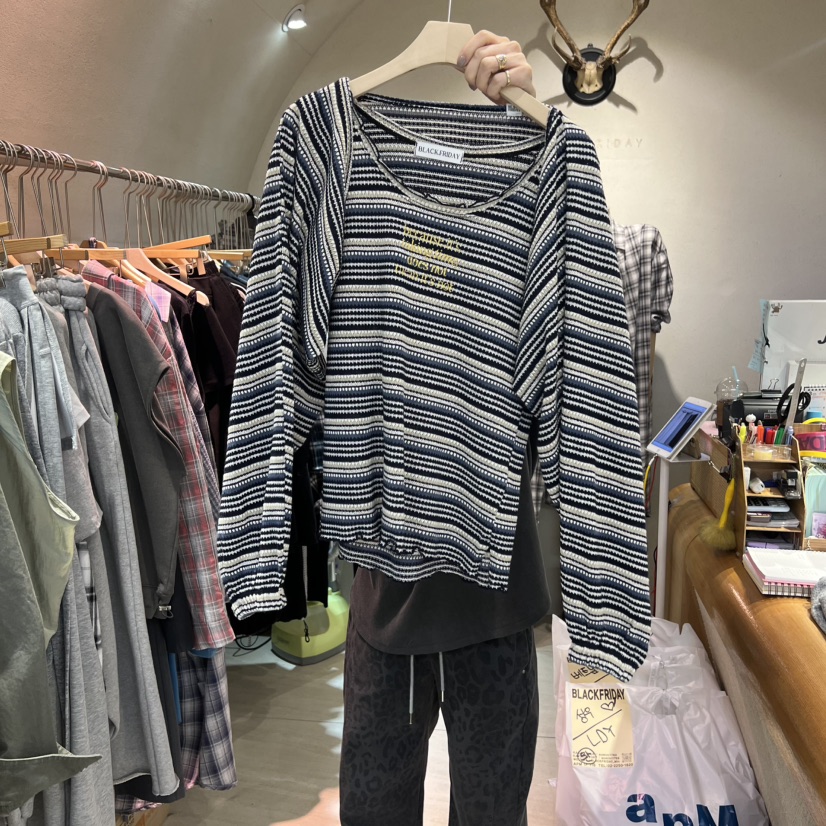 BLACKFRIDAY韓國東大門代購女士新品休閑熱賣26春夏推薦套裝BLACK FRIDAY套裝圖色2