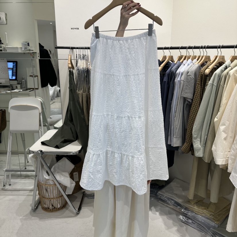 MOWER韓國直郵實拍女裝新品26春夏人氣休閑推薦時尚熱賣長裙MOWER長裙