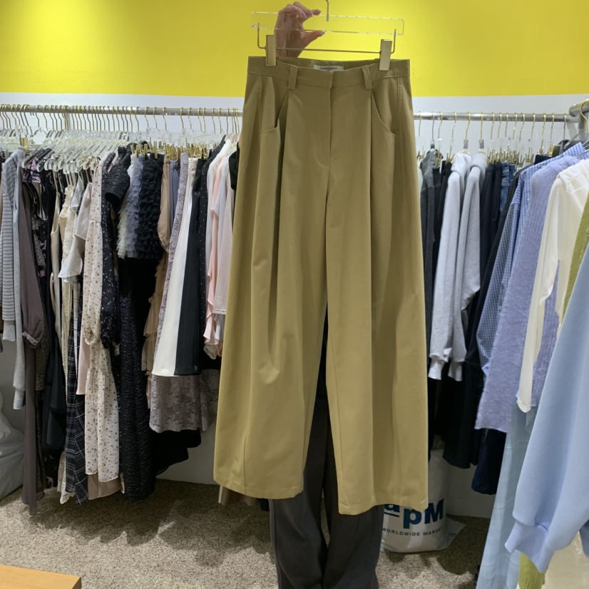 LE MASTERPLACE韓國東大門代購女士新款職業熱賣人氣休閑褲Le masterpiece休閑褲圖色1