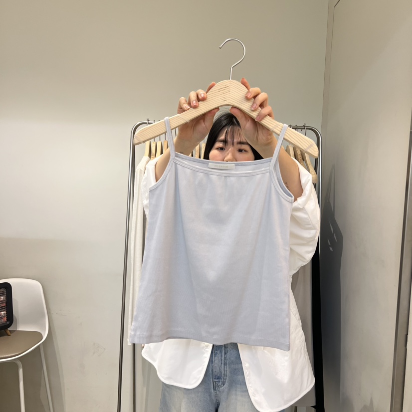 OUTRENE韓國直郵實拍女士新品26春夏時尚熱賣職業吊帶背心OUTRENE吊帶/背心圖色3