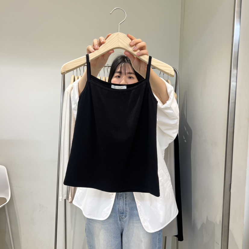 OUTRENE韓國直郵實拍女士新品26春夏時尚熱賣職業吊帶背心OUTRENE吊帶/背心圖色4