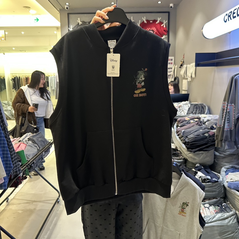 CREDITO韓國直郵實拍女裝新款熱賣休閑推薦26春夏人氣馬甲CREDITO馬甲圖色1黑色