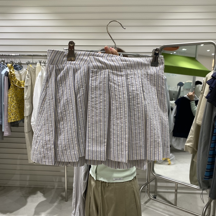 BRICKLANE韓國直郵實拍女裝新品休閑人氣推薦職業熱賣短裙BRICKLANE短裙圖色2