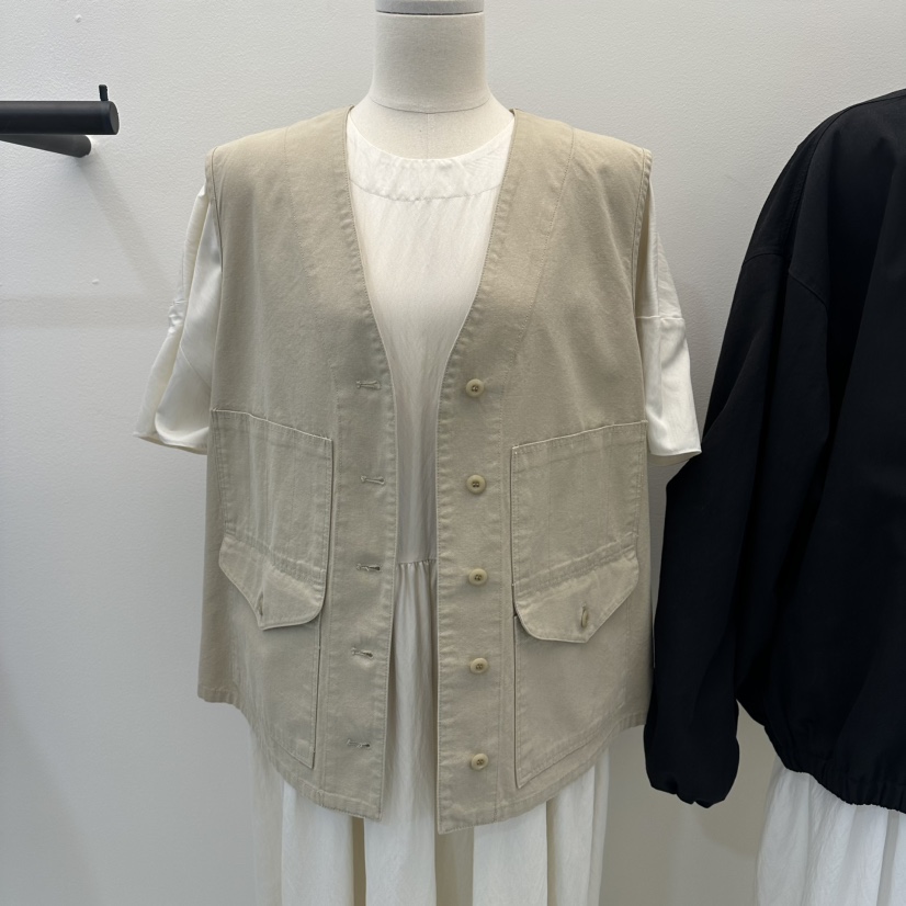 MOWER韓國東大門直郵女士新款熱賣推薦人氣時尚26春夏馬甲MOWER馬甲圖色1