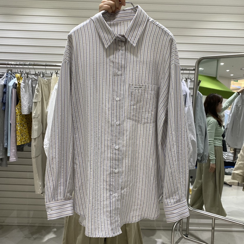 BRICKLANE韓國東大門直郵女裝新款推薦職業26春夏襯衫蕾絲衫BRICKLANE襯衫/蕾絲衫圖色2