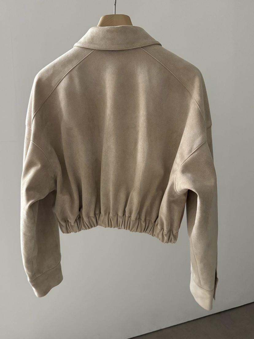 LOWBURN韓國代購女士新品職業時尚人氣熱賣26春夏夾克短款絨LOWBURN夾克