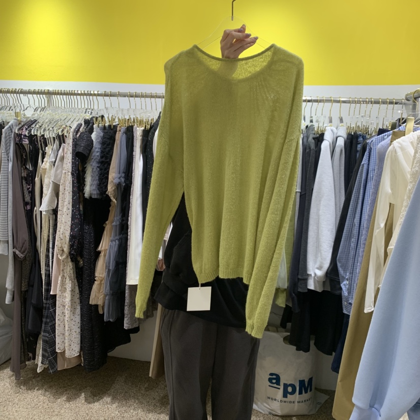 LE MASTERPLACE韓國直郵實拍女士新品推薦針織衫不含內搭V領寬松Le masterpiece針織衫