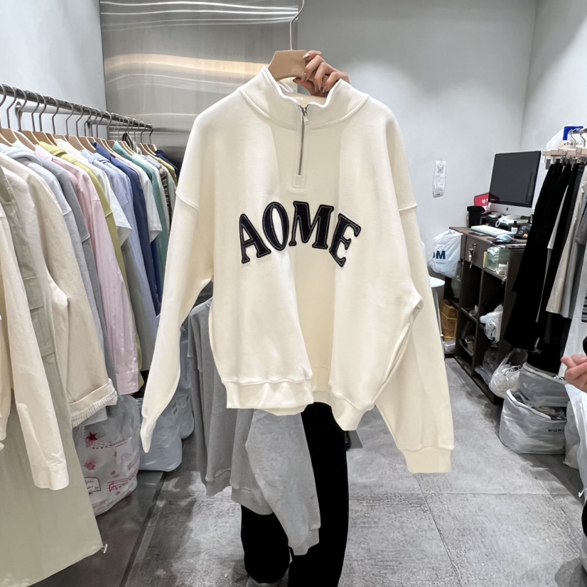 CHAE韓國直郵實拍女士新品推薦熱賣人氣休閑時尚衛衣高領CHAE衛衣圖色2