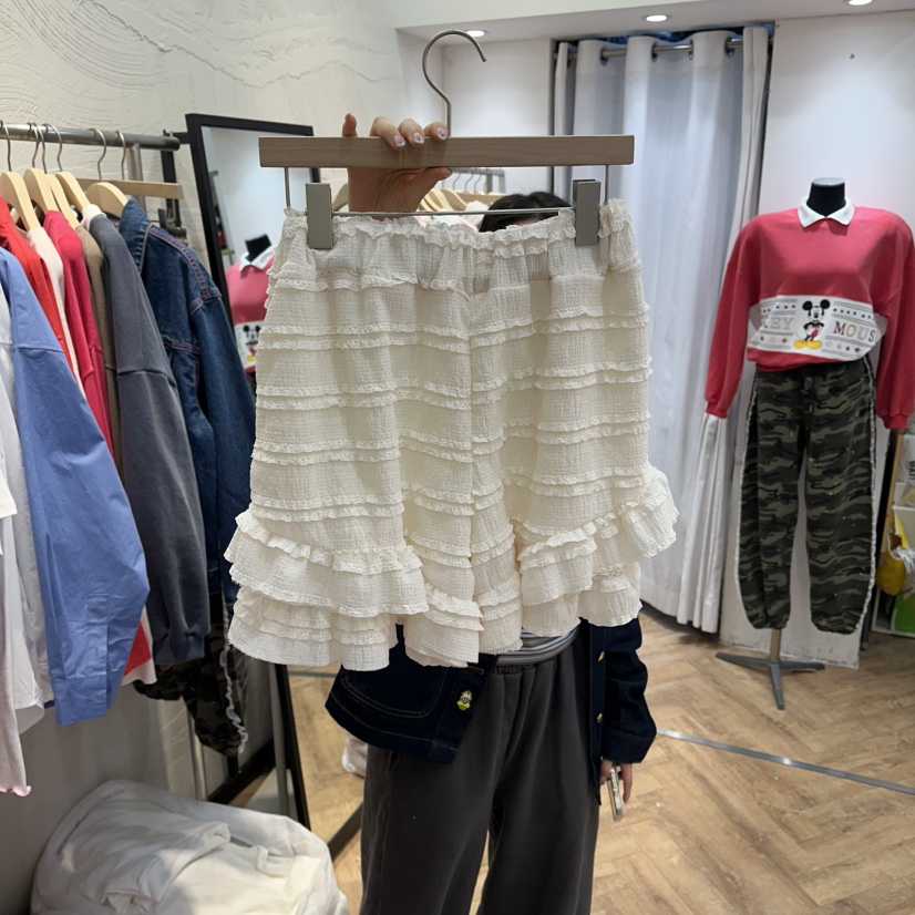 DE LINE韓國東大門代購女士新品職業26春夏熱賣人氣短褲DE LINE短褲