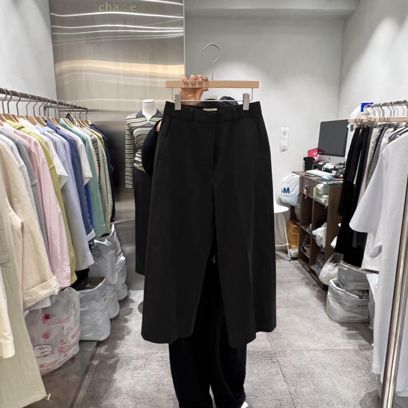 CHAE韓國東大門直郵女裝新品推薦職業時尚人氣26春夏短褲棉質CHAE短褲圖色2