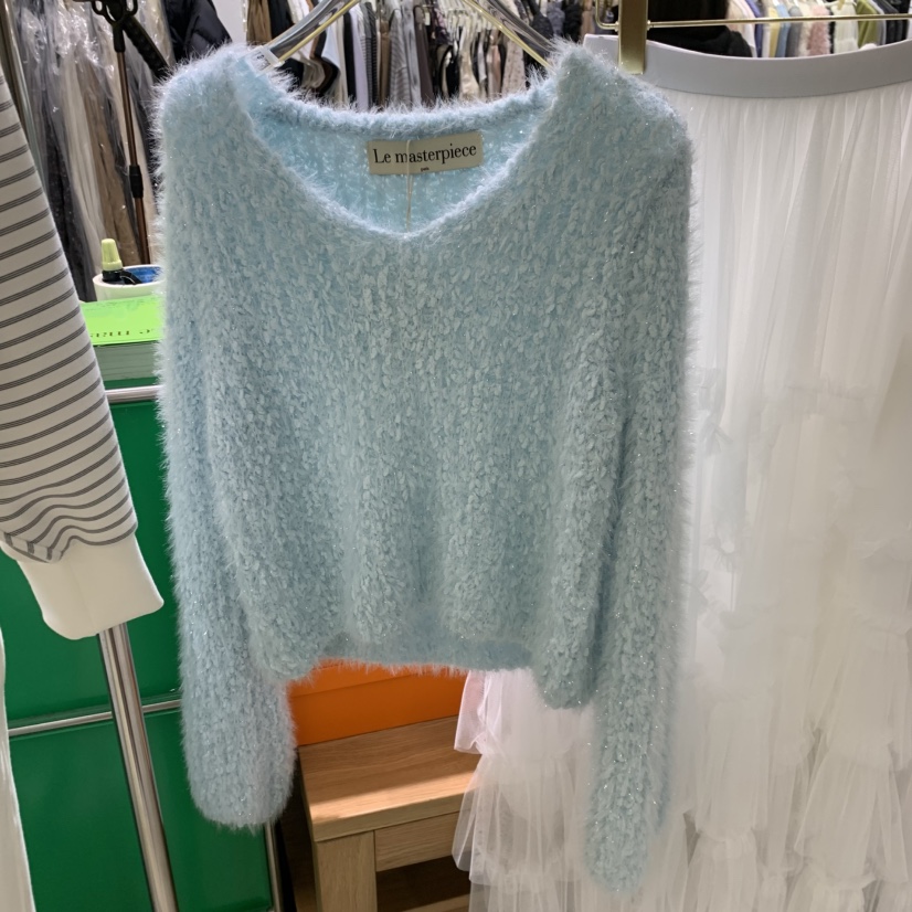 LE MASTERPLACE韓國直郵女裝新款職業人氣26春夏熱賣針織衫Le masterpiece針織衫圖色1