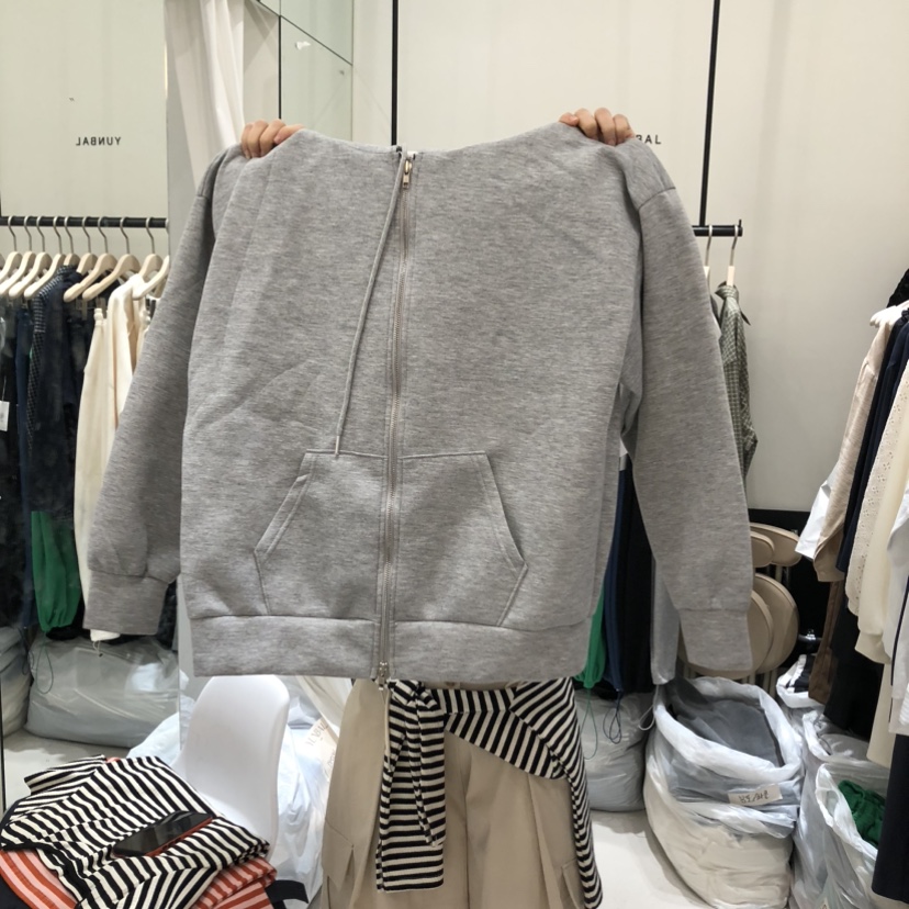 YUNBAL韓國直郵實拍女士新品26春夏人氣熱賣推薦夾克拉鏈YUNBAL夾克圖色2