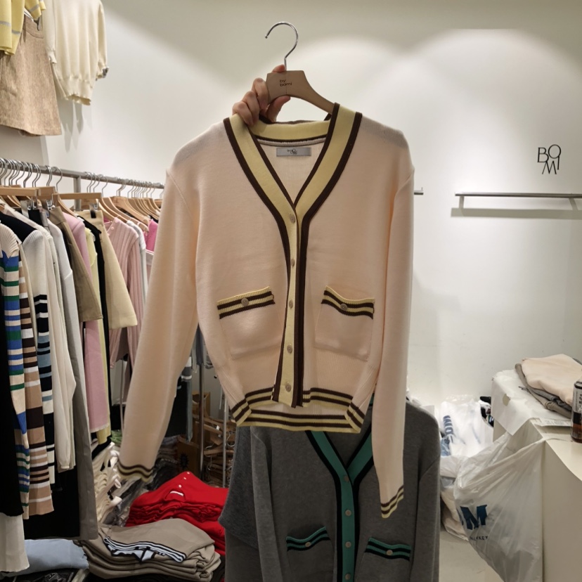 BY BOMI韓國東大門直郵女裝新款時尚職業熱賣休閑針織衫BY BOMI針織衫圖色2