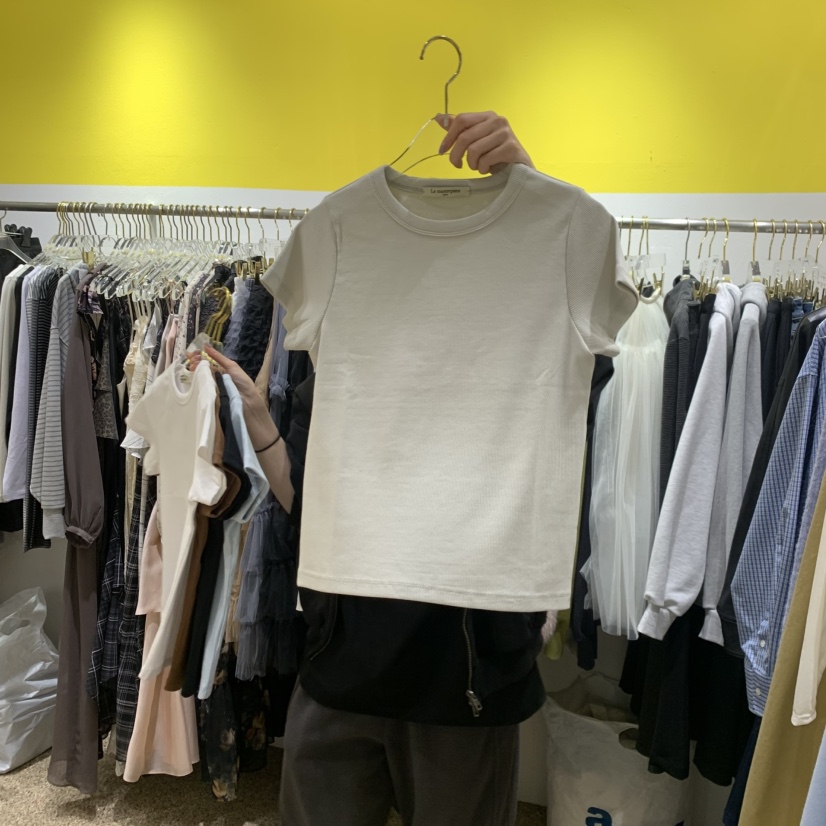 LE MASTERPLACE韓國直郵女士新款推薦26春夏人氣時尚T恤Le masterpieceT恤圖色1