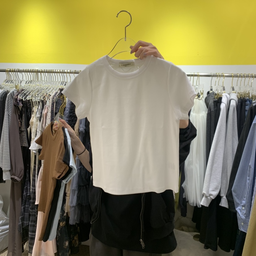 LE MASTERPLACE韓國直郵女士新款推薦26春夏人氣時尚T恤Le masterpieceT恤圖色2