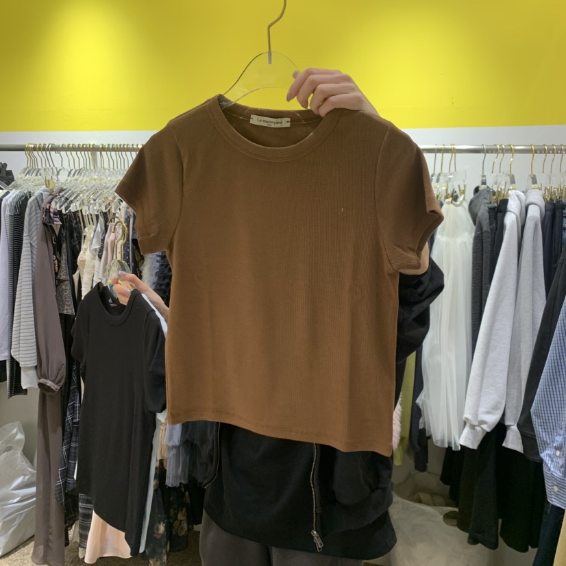 LE MASTERPLACE韓國直郵女士新款推薦26春夏人氣時尚T恤Le masterpieceT恤圖色3