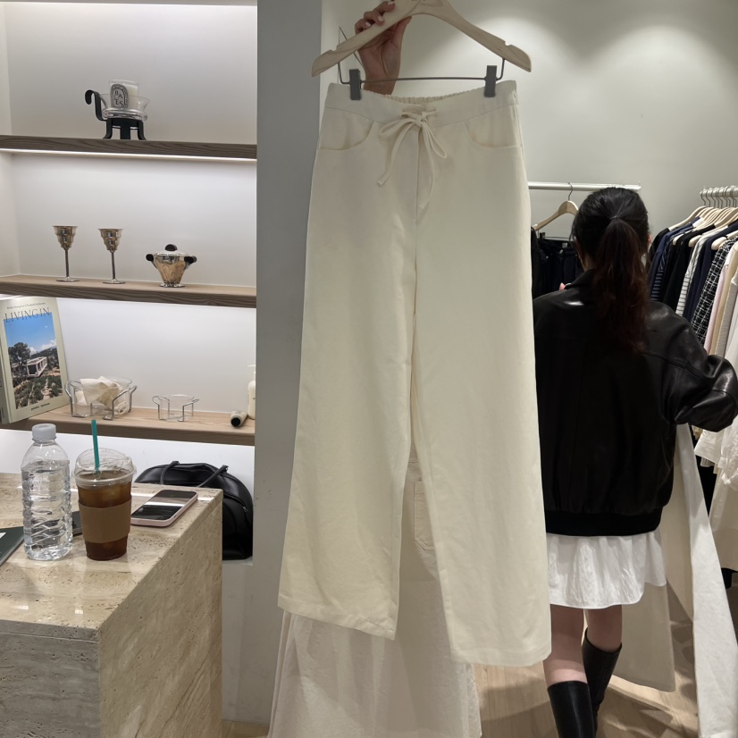 LIFFEY韓國代購女士新款休閑職業26春夏時尚熱賣休閑褲棉LIFFEY休閑褲圖色2