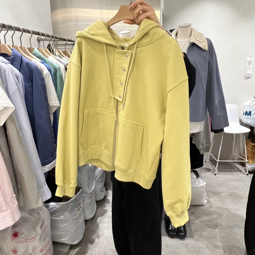 CHAE韓國直郵實拍女裝新品26春夏職業熱賣休閑人氣夾克兜帽CHAE夾克圖色2