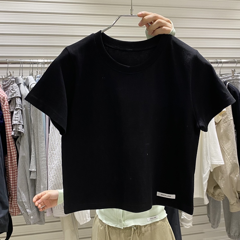 BRICKLANE韓國直郵女裝新款熱賣26春夏時尚推薦休閑職業T恤BRICKLANET恤圖色3