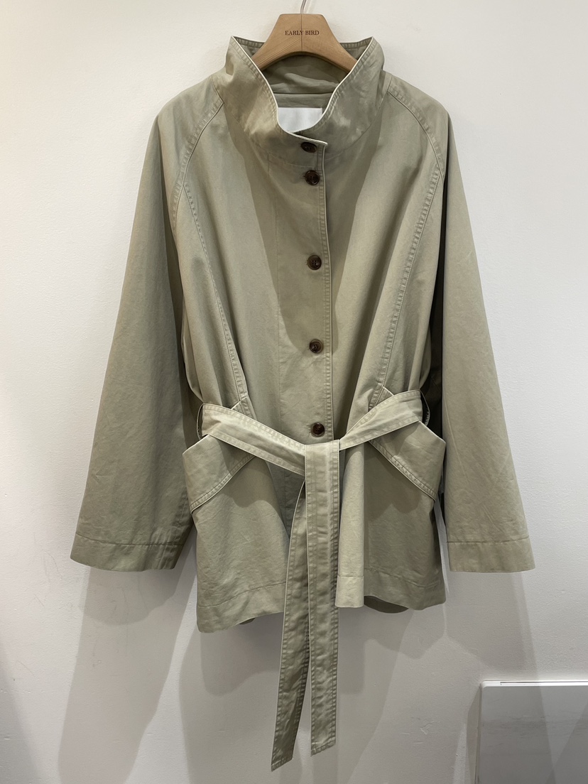 OBSESS韓國東大門直郵女裝新品推薦人氣時尚休閑夾克含腰帶OBSESS/EARLY BIRD夾克圖色1