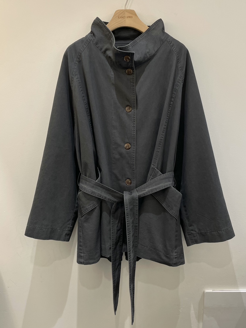 OBSESS韓國東大門直郵女裝新品推薦人氣時尚休閑夾克含腰帶OBSESS/EARLY BIRD夾克圖色2